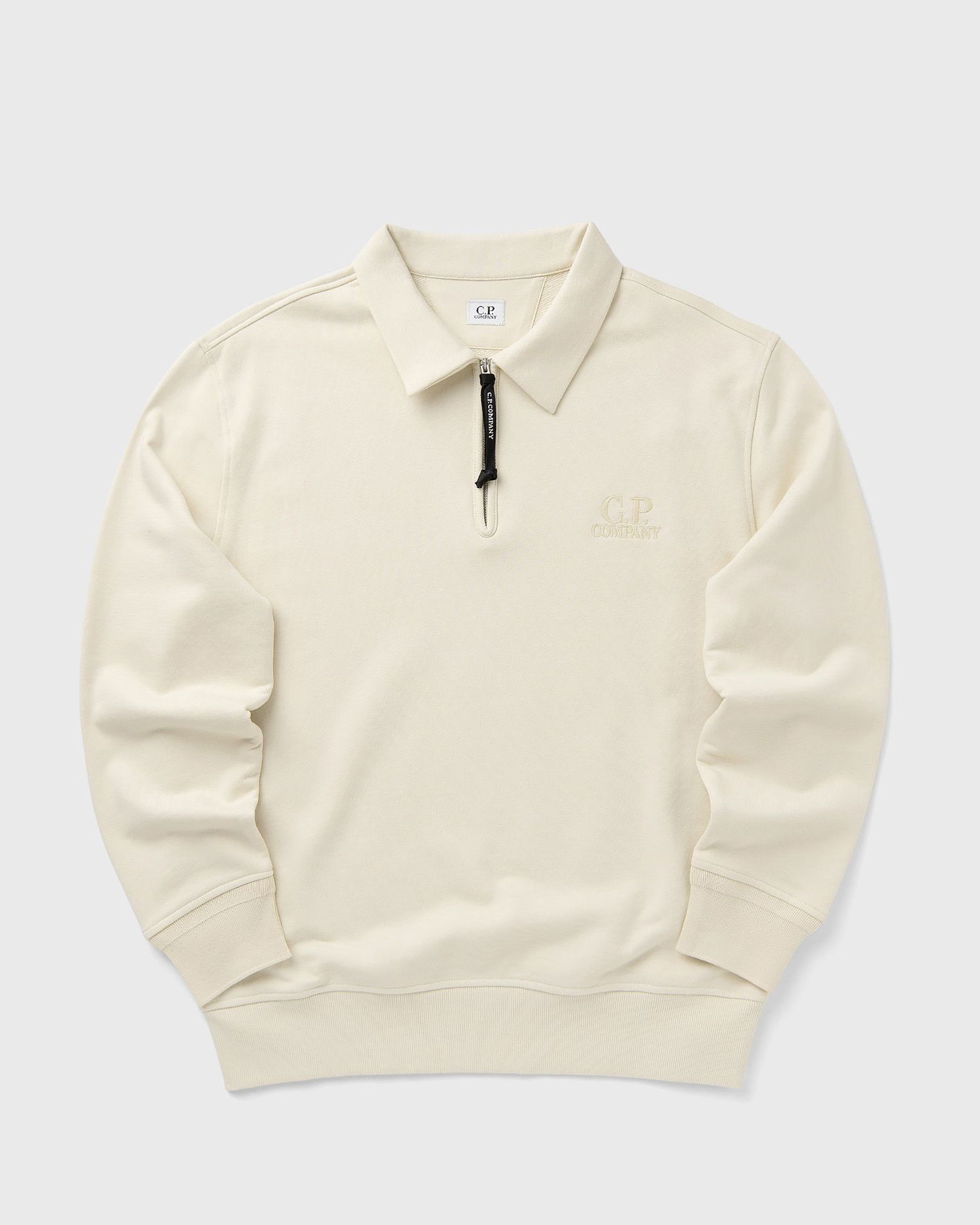 Sweatshirt C.P. Company CP Company Half Zip Polo Sweatshirt Beige | 19CMSS140A005086W-402, 0