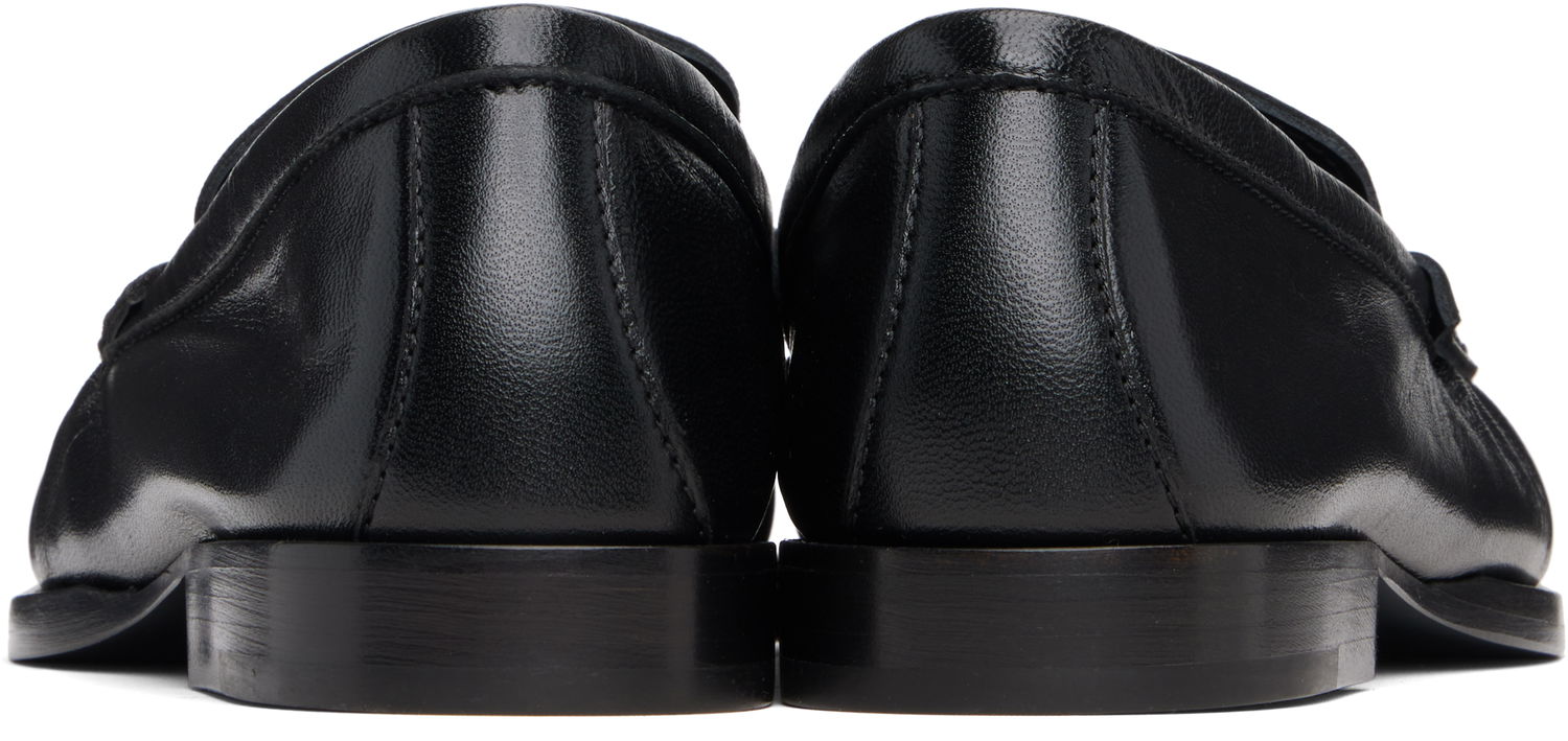 Sneakers og sko Dries Van Noten Dries Van Noten Leather Loafers Sort | 252-011700-114, 1