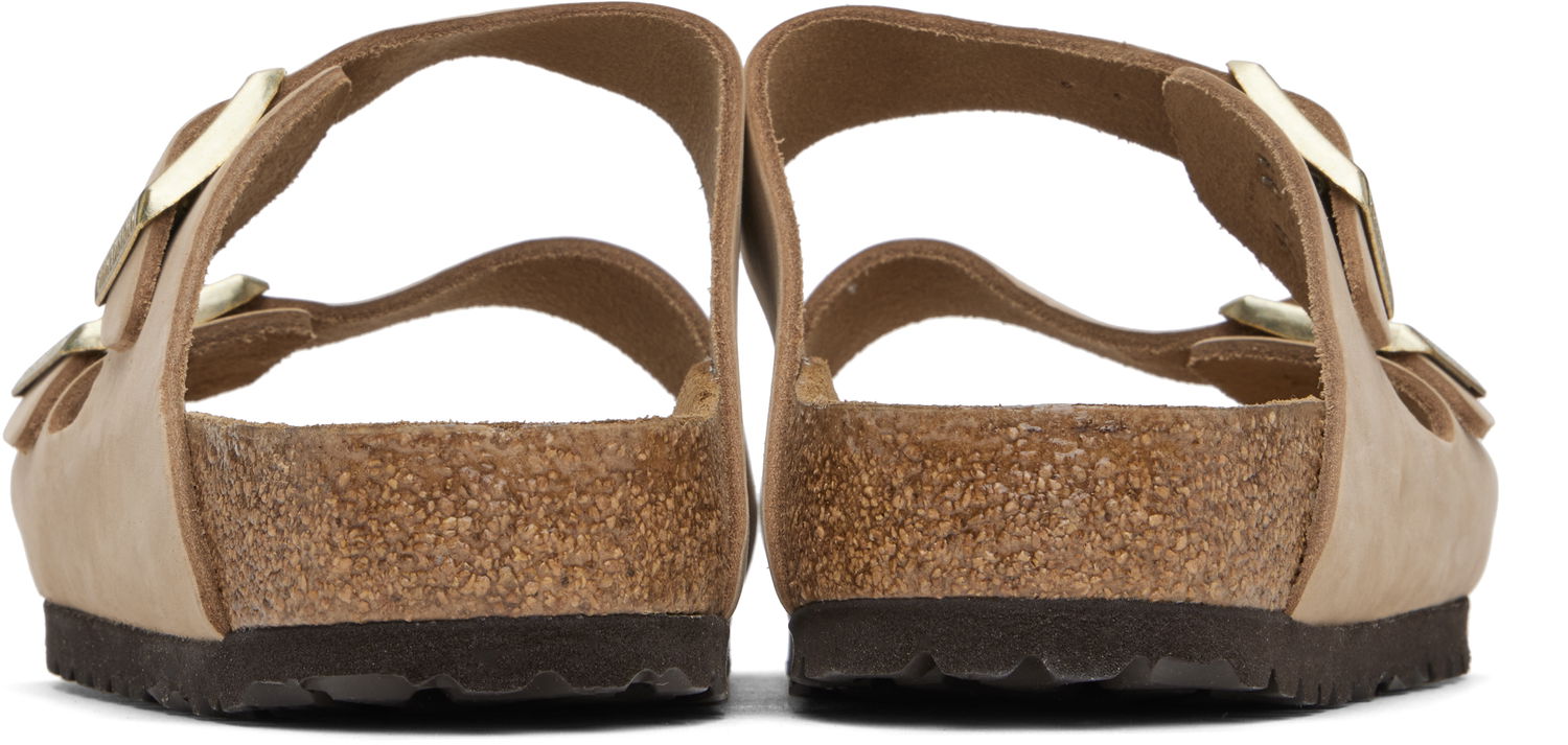 Sneakers og sko Birkenstock Arizona Soft Footbed Sandals Beige | 1019013, 1