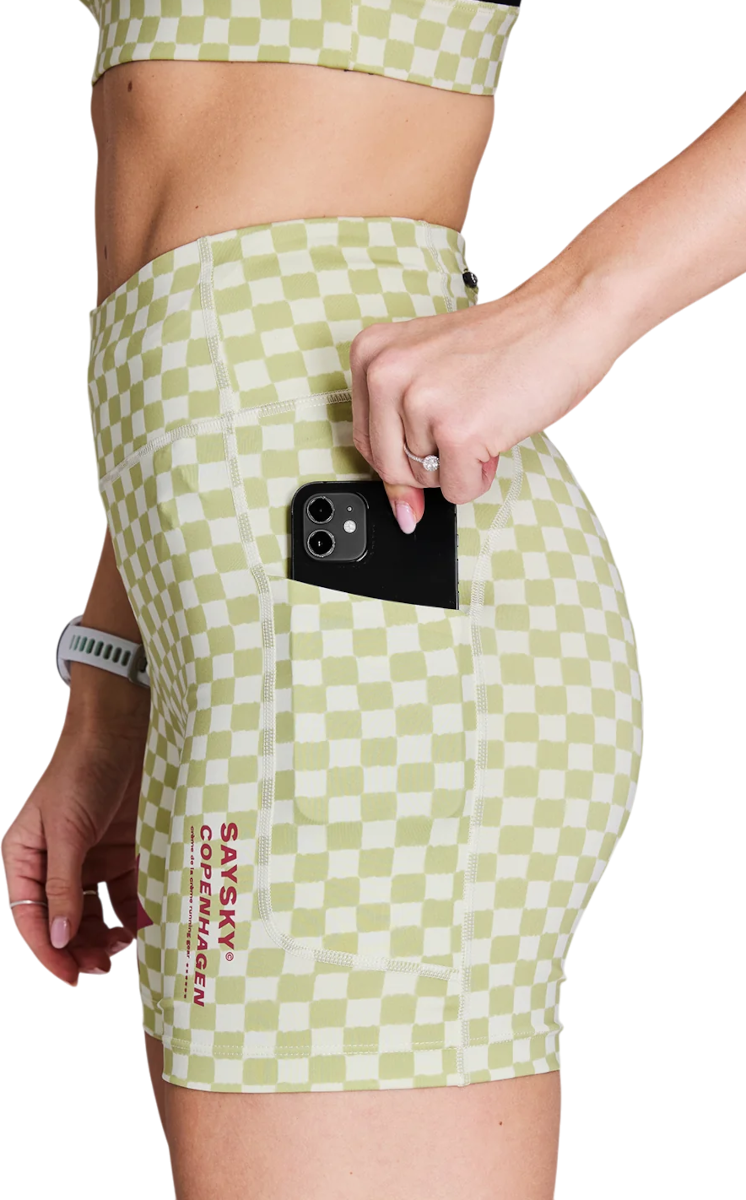 Shorts Saysky Saysky Checker Combat+ 7" Short Tights Grøn | nwrst30c1034, 1