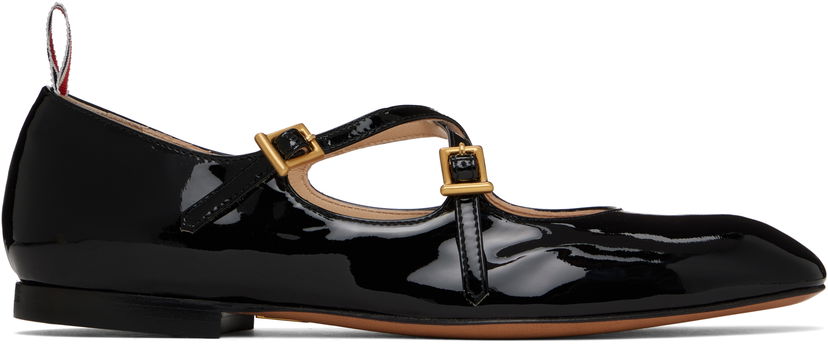 Kjole Thom Browne Thom Browne Thom John Ballerina Flats Sort | FFD143A-00216