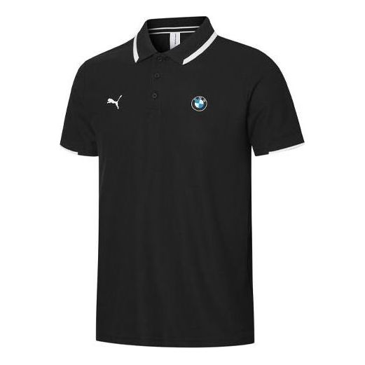 Polo skjorte Puma BMW Motorsport Polo Shirt Sort | 596101-01