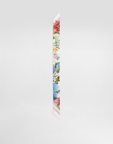 Tørklæde Dolce & Gabbana Dolce & Gabbana Floral-Print Twill Headscarf Flerfarvet | FS215AGDCV8HD5KU, 3