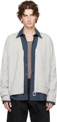 JW Anderson V-Neck Zip-Up Cardigan