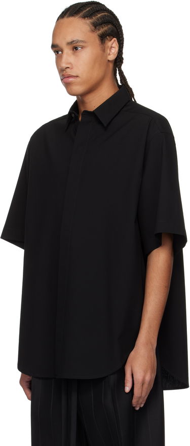 Skjorte Fear of God Fear of God Oxford Short Sleeve Shirt Sort | FGE250-518OXF, 3