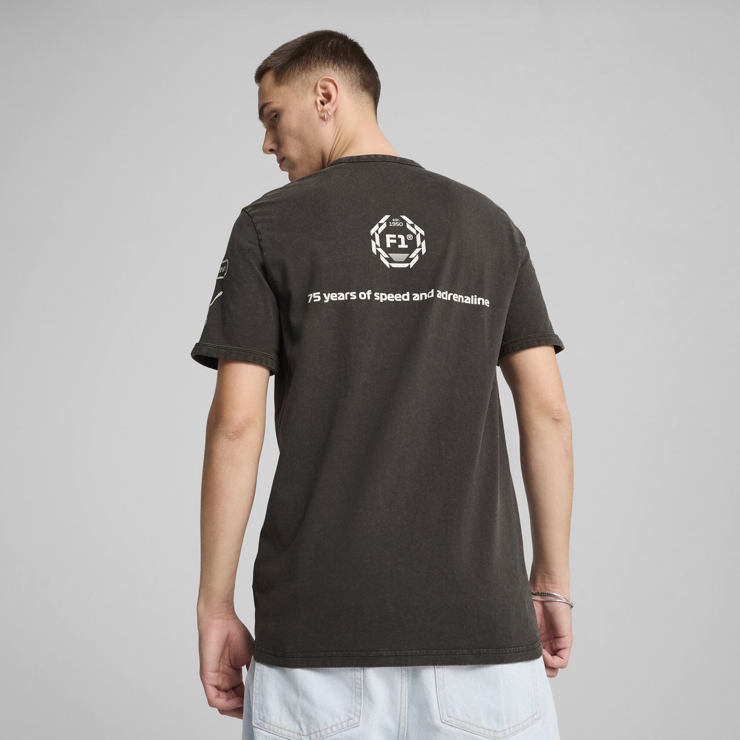 T-shirt Puma F1® Race Graphic T-Shirt Sort | 631641_01, 1