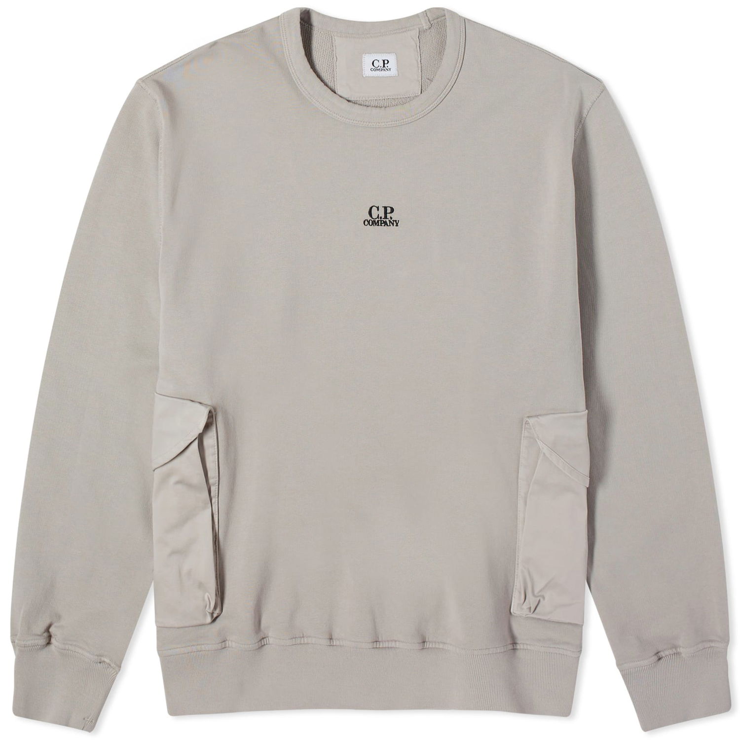 Sweatshirt C.P. Company Pocket Crew Sweat Grå | 16CMSS248A-110039M-913, 0