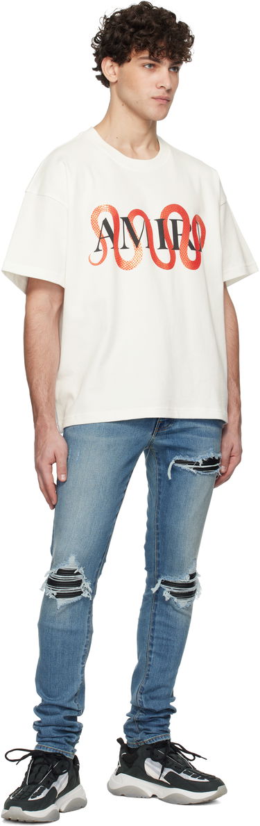 Tøj AMIRI AMIRI Bone Runner Sort | AMFOSR1091, 4