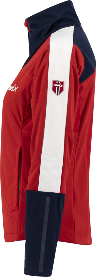 Vindjakke SWIX Swix Blizzard XC Women's Cross-Country Ski Jacket Rød | 12976-99990, 2