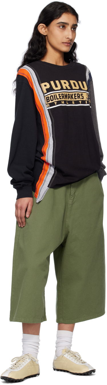 Sweater Needles NEEDLES 7 Cuts College Long Sleeve T-Shirt Sort | QV409, 3
