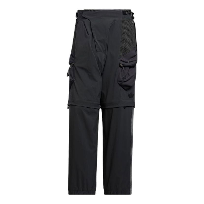 Cargo bukser adidas Originals HAMCUS Convertible Cargo Pants Sort | HY4198