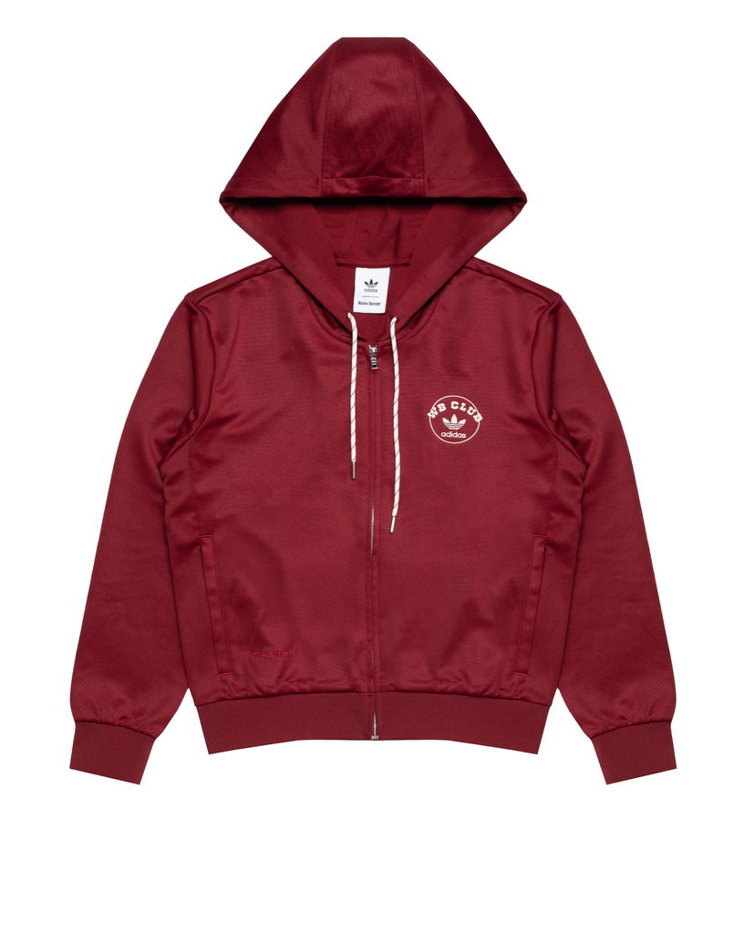 Sweatshirt adidas Originals Wales Bonner Track Hoodie Rød | JM8298