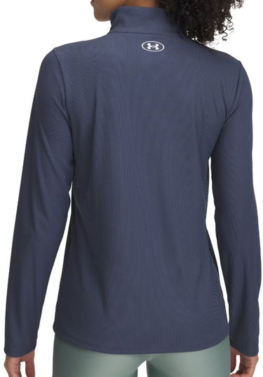 Sweatshirt Under Armour Tech Rib 1/2 Zip Pullover Blå | 1389857-044, 1