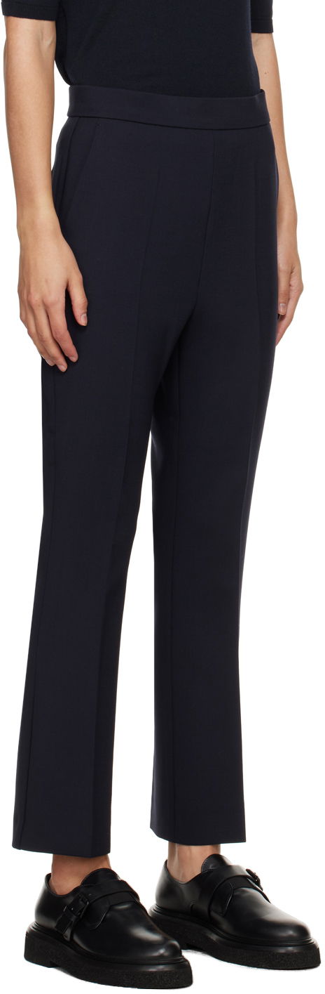 Bukser Max Mara Max Mara Slim-Fit Dress Trousers Blå | 2411131081600, 1