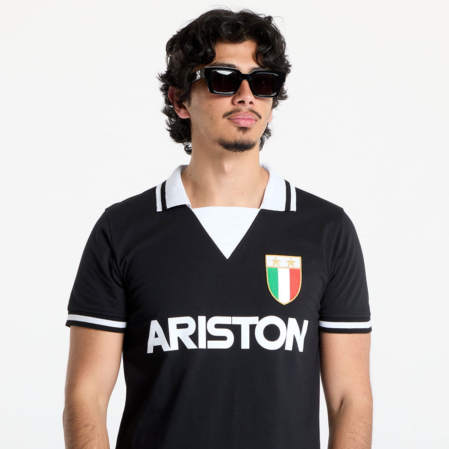 Jersey COPA COPA Juventus 1986-87 Away Retro Football Shirt Sort | 298-004, 1