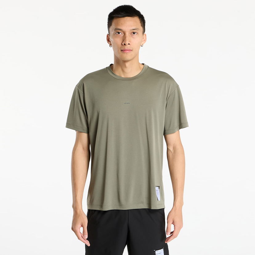 T-shirt Satisfy Satisfy Auralite T-Shirt Grøn | 11000-DO-SA