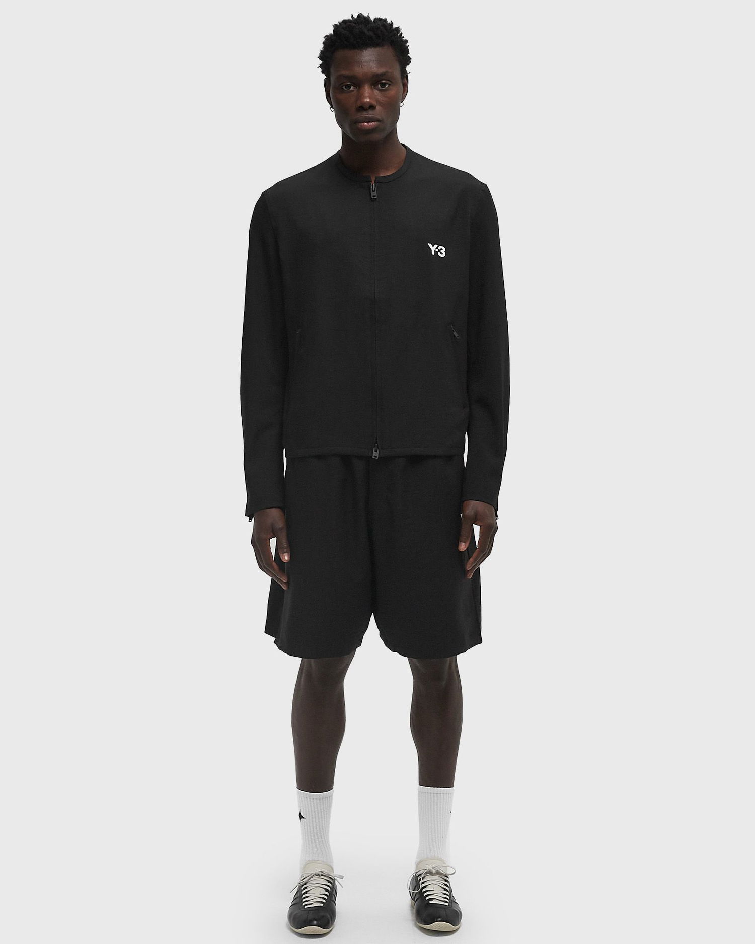Jakke Y-3 Black Bomber Jacket Sort | JN7037, 1