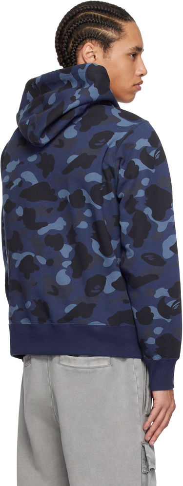 Sweatshirt BAPE BAPE Camo Pullover Hoodie Blå | 001PPK801011M, 2