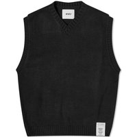 Sweater WTAPS 01 Knitted Vest Sort | 232MADT-KNM01-BLK, 1