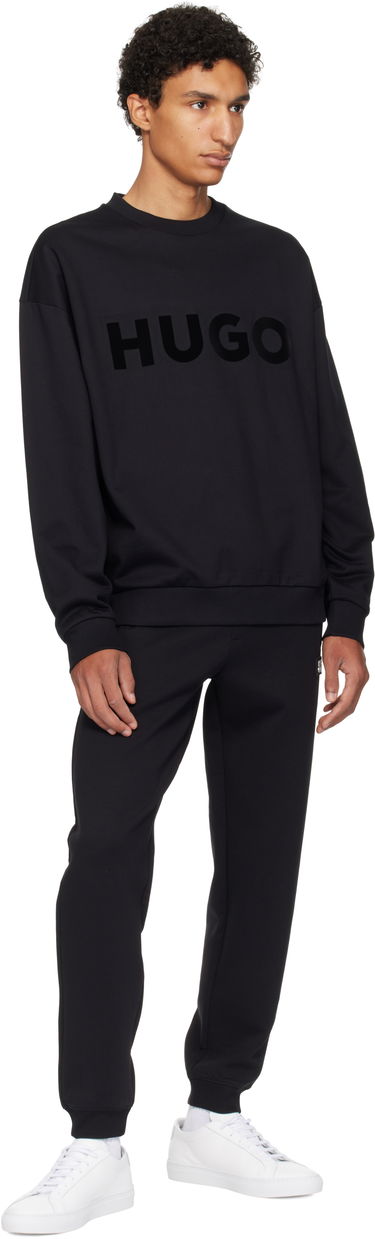 Sweatshirt BOSS Oversized Cotton Terry Sweatshirt with Logo Print Grøn | 50538778, 3