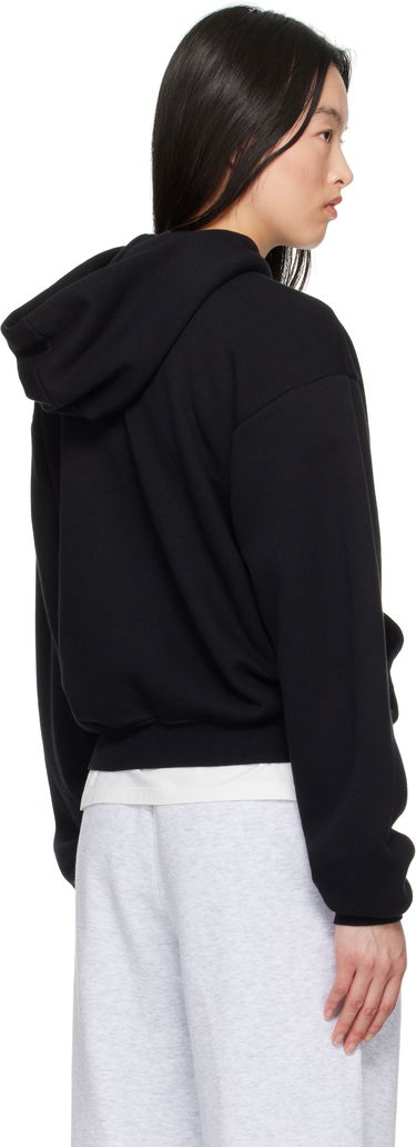 Sweatshirt SKIMS SKIMS Fleece Classic Hoodie Sort | PL-PLO-8365W, 2