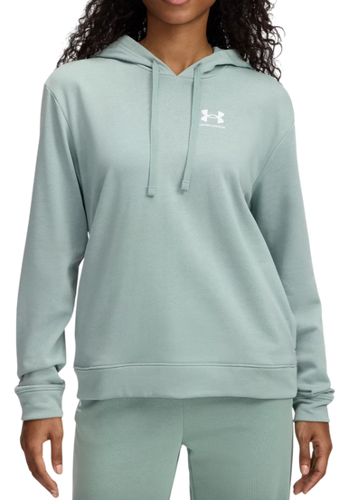 Sweatshirt Under Armour Under Armour Rival Terry Hoodie Grøn | 6005511-348, 0