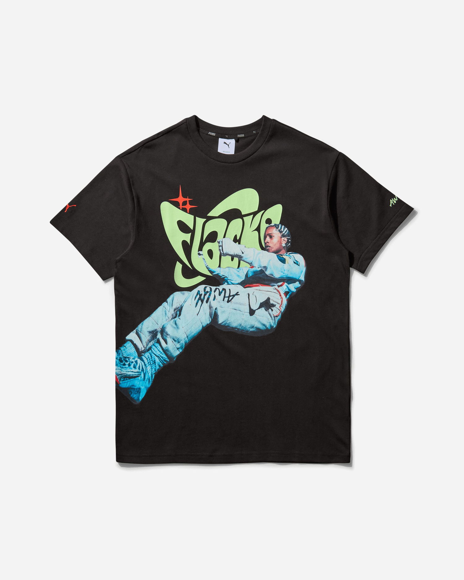 T-shirt Puma A$AP Rocky Flacko Drive Graphic Tee Sort | 633389-01, 0