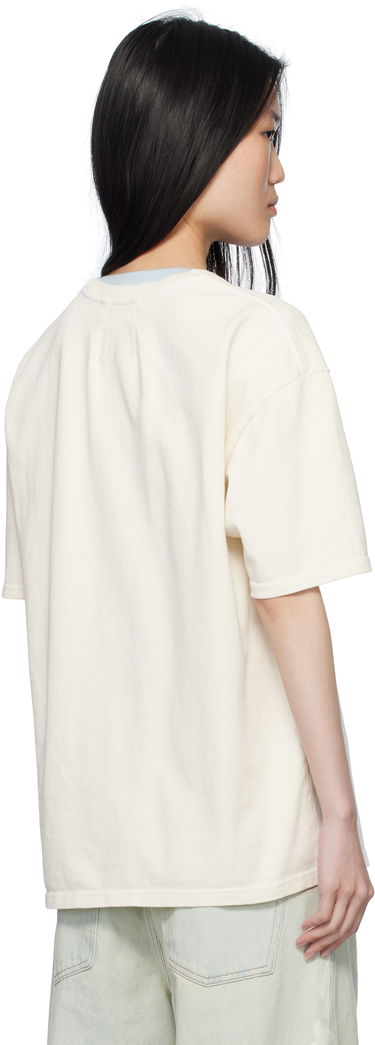 T-shirt Rhude Rhude Poster Print T-Shirt Beige | RHPS25TT10012, 2