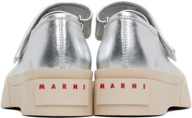 Tøj Marni Marni Leather Mary Jane Ballerinas Gul | SNZW003120 PR695, 4