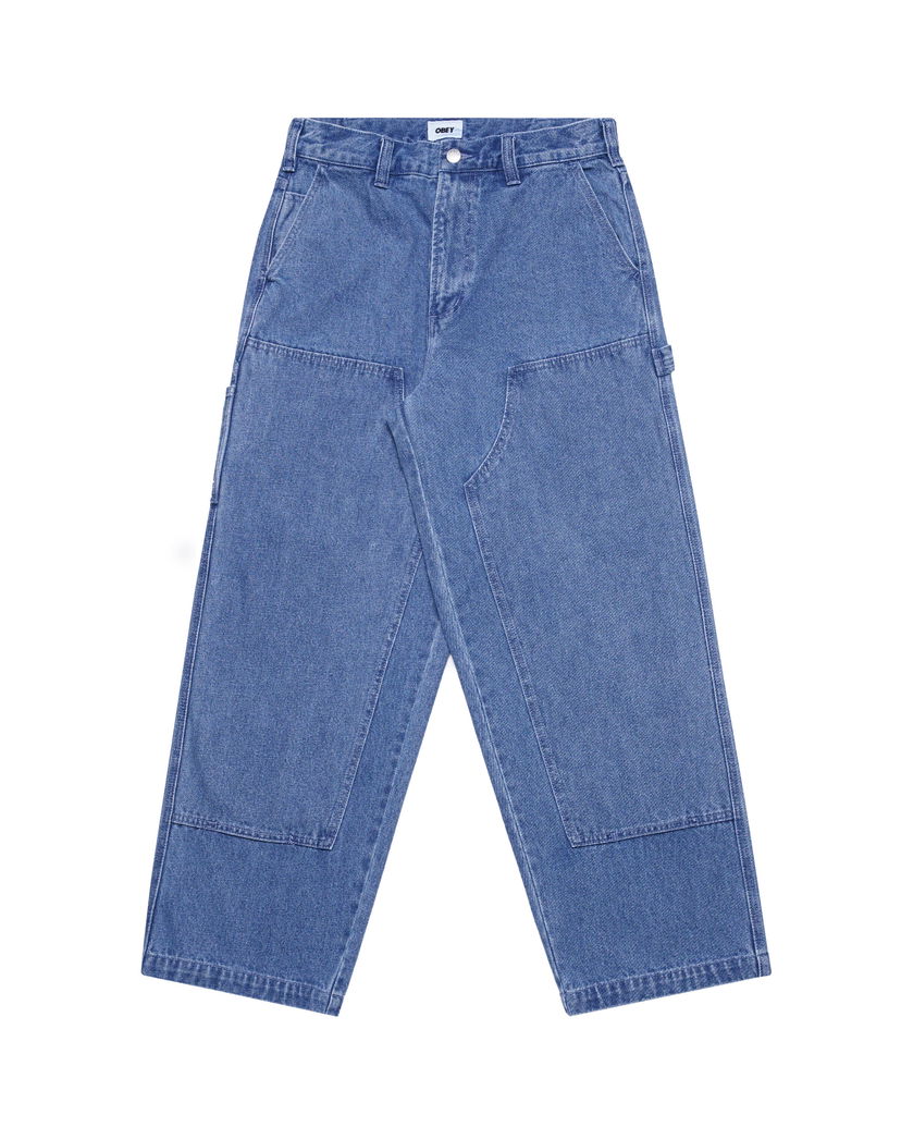 Jeans OBEY Bigwig Denim Carpenter Pant Blå | 142010093-LIN