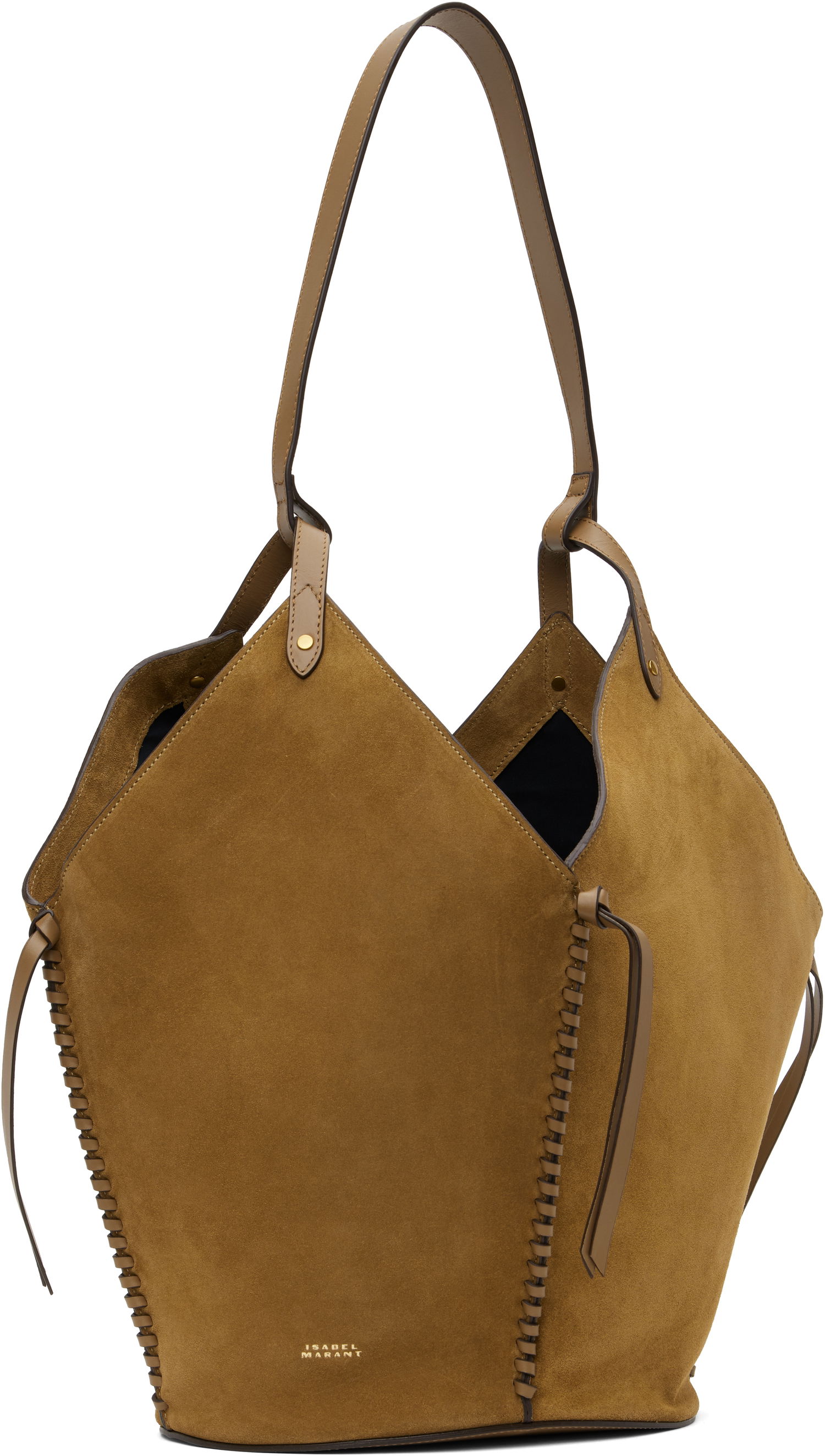 Mulepose ISABEL MARANT Isabel Marant Tampa Suede Shoulder Bag Brun | PM0066FA-C2C13M, 1