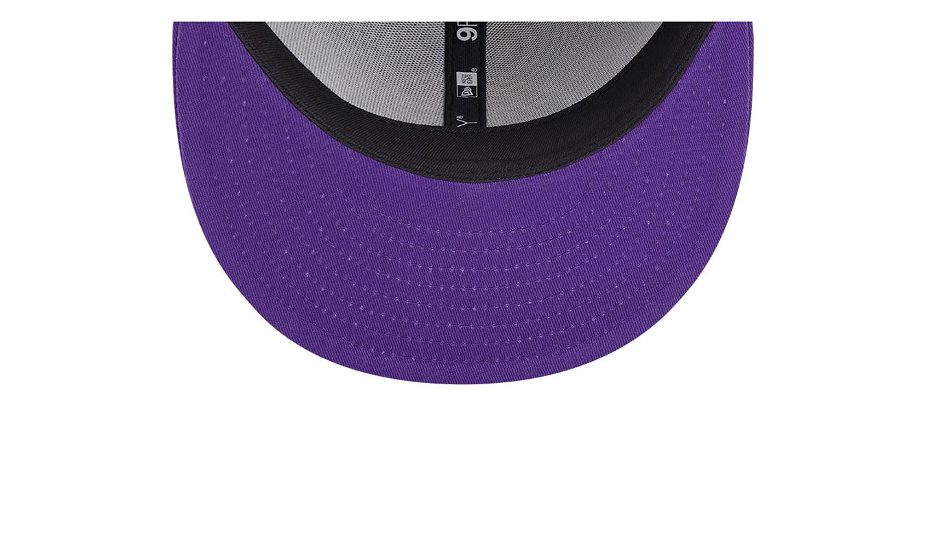Kasket New Era LA Lakers Team Side Patch 9FIFTY Snapback Cap Sort | 60364386, 1