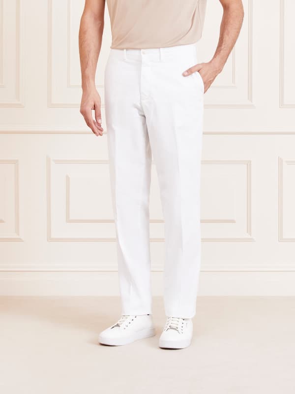 Bukser og jeans GUESS Marciano Marciano Urban Chino Hvid | 4GHB132251Z, 0