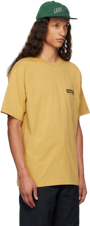 T-shirt Carhartt WIP Stamp Graphic T-Shirt Gul | I033670, 1
