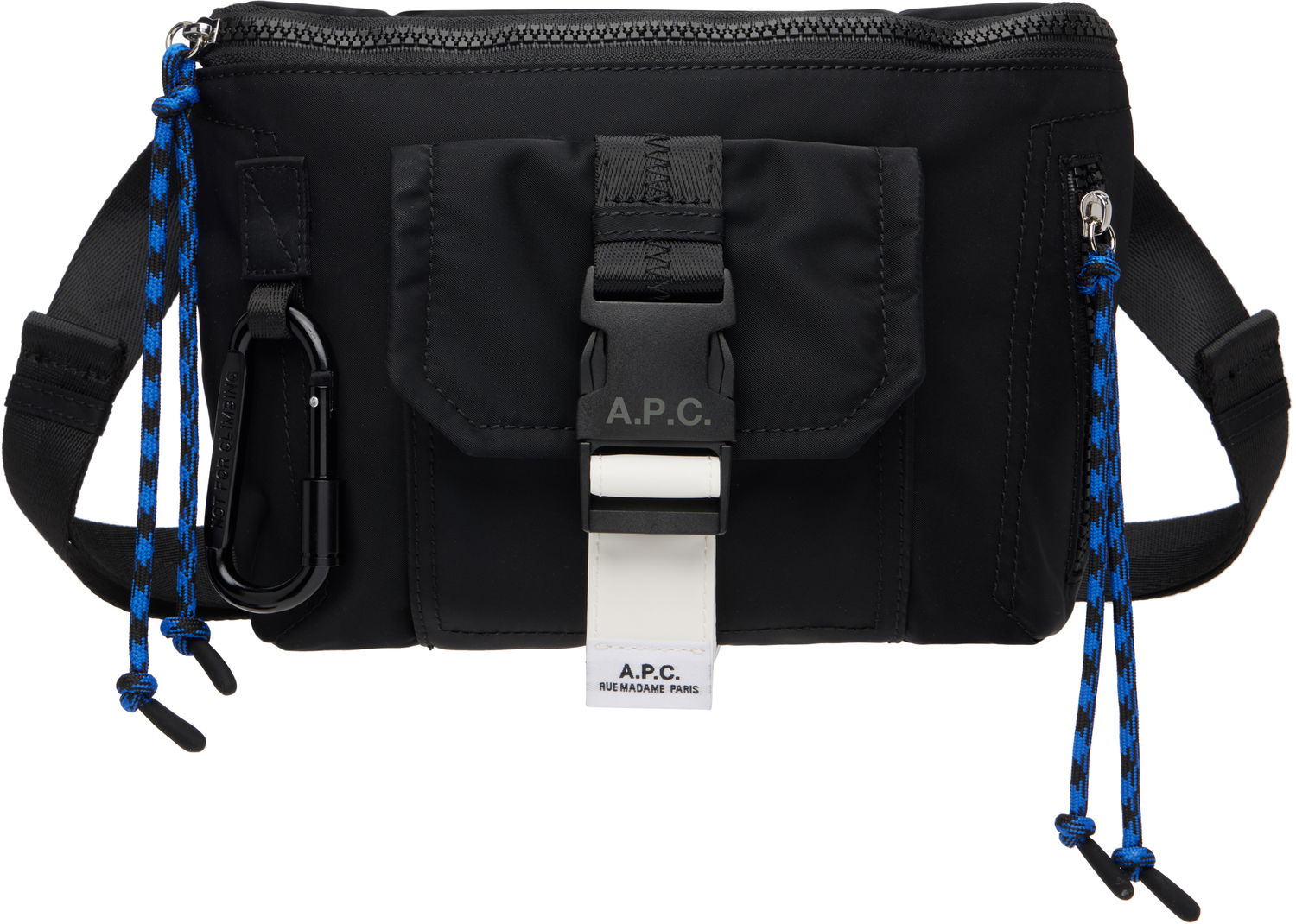 Taljetaske A.P.C. A.P.C. Trek Bum Bag Sort | PAAGR-H62219, 0