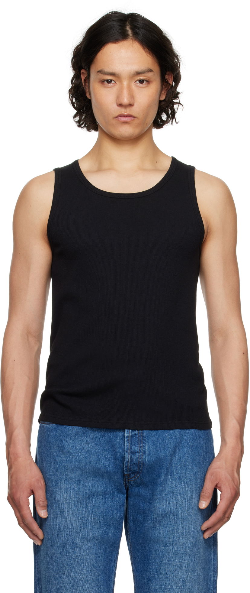 Tanktop The Row The Row Solstice Tank Top Sort | 910-K635