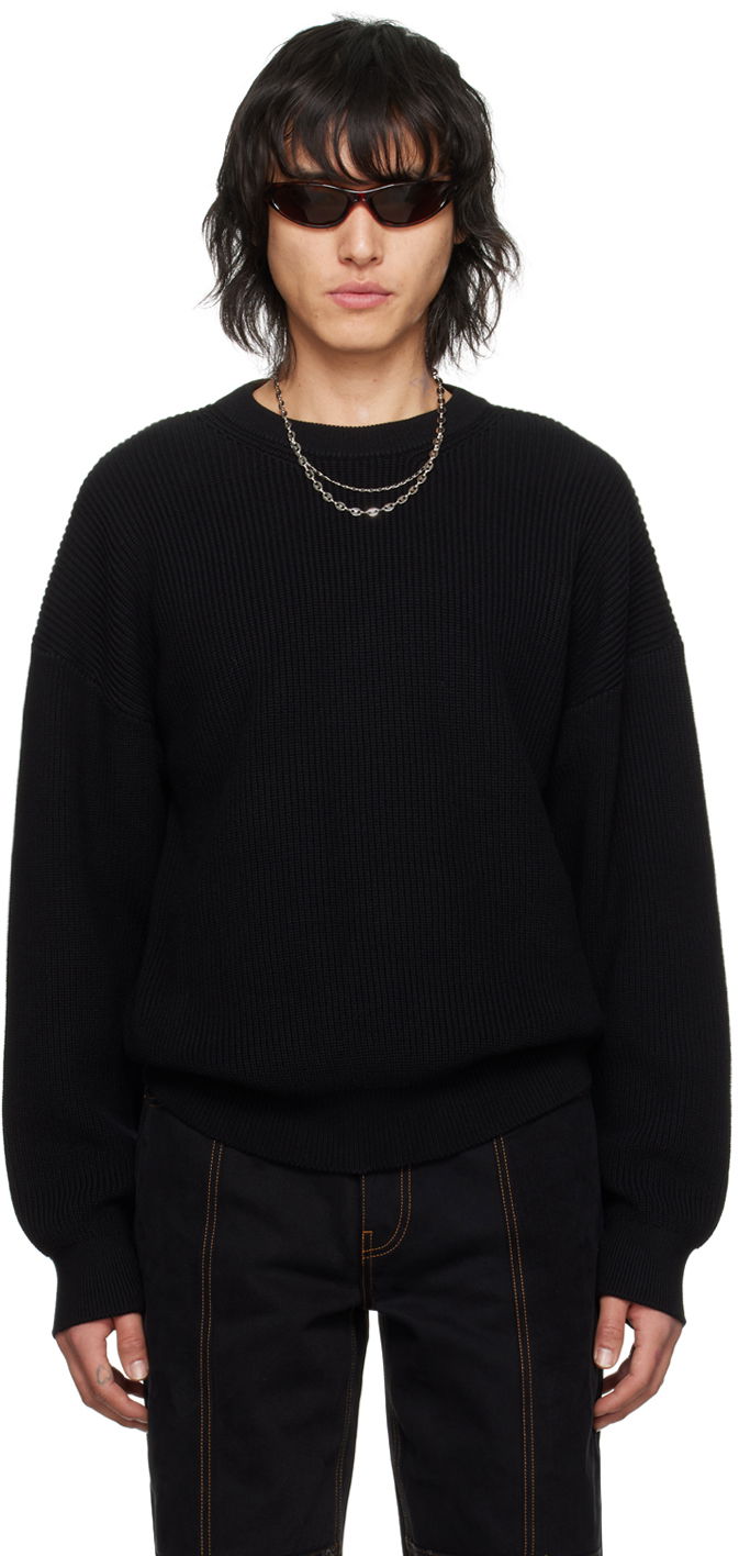 Sweater Marine Serre Core Sweater Sort | MTK006 CKNI0516