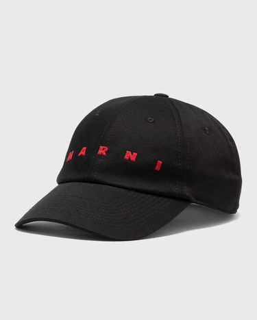 Kasket Marni Logo Cap Sort | CLZC0108S0UTC311, 2