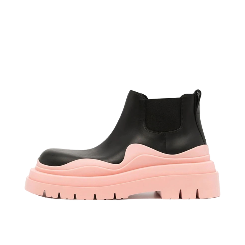 Sneakers og sko Bottega Veneta Tire Ankle Chelsea Boots Lyserød | 630300VBS501276