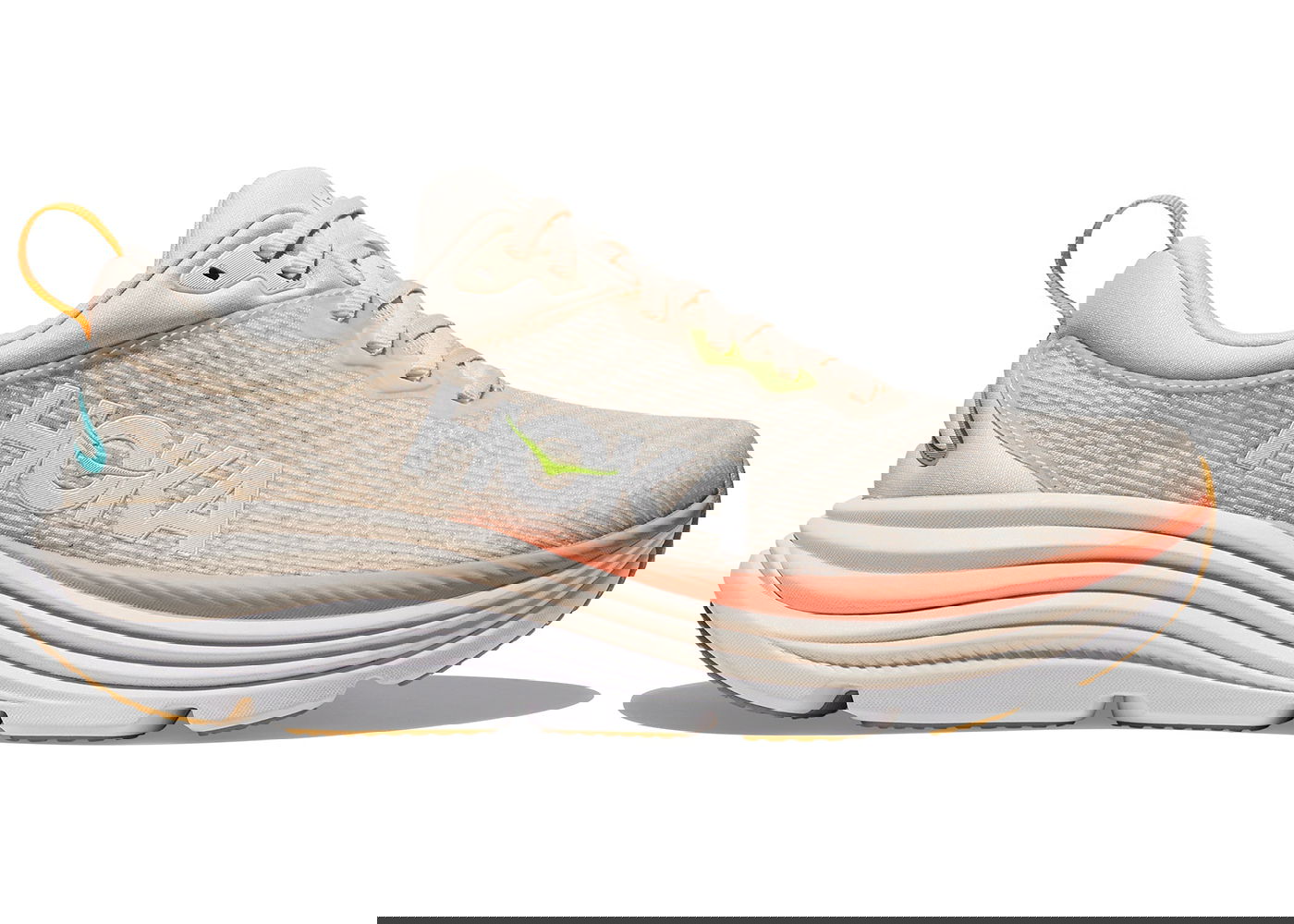 Sneakers og sko Hoka One One Gaviota 5 Vanilla Eggnogg (Women's) Grå | 1134235-VLG, 0