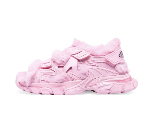 Sneakers og sko Balenciaga Track Sandal Fake Fur Pink W Lyserød | 668560W3CQ35000