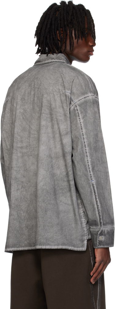 Skjorte A-COLD-WALL* A-COLD-WALL* Dissect Long Sleeve Shirt Grå | ACWMSH159, 2