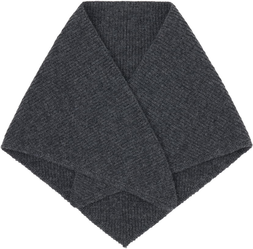 Tørklæde &Daughter &Daughter Fionn Cashmere Foulard Scarf Grå | HKN03925