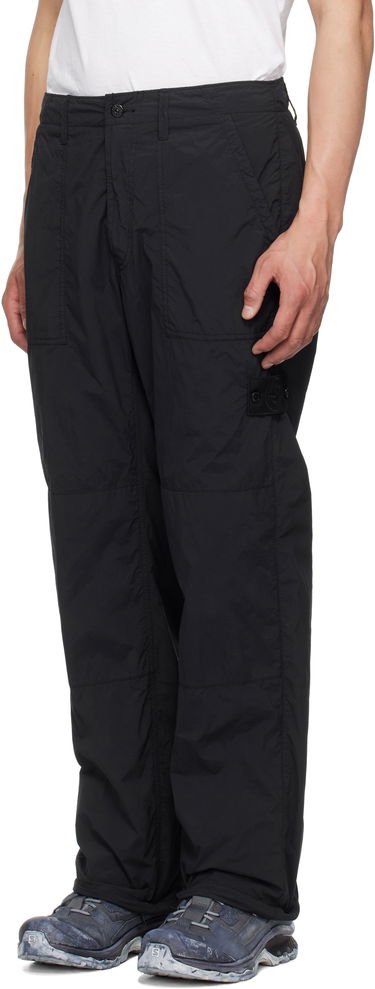 Cargo bukser Stone Island Stone Island Nylon Ghost Trousers Sort | K1S15 3100012 S00F6, 3