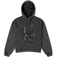 Sweatshirt Acne Studios Fester Skull Hoodie Sort | AI0153-BM0, 1