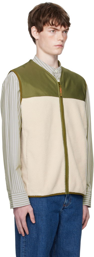 Vest A.P.C. A.P.C. Marty Fleece Vest Grøn | PSAIF-H32022, 1