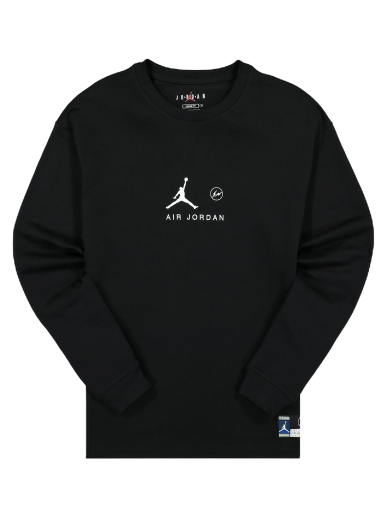 T-shirt Jordan Fragment x Long Sleeve T-Shirt Sort | DA2981 010