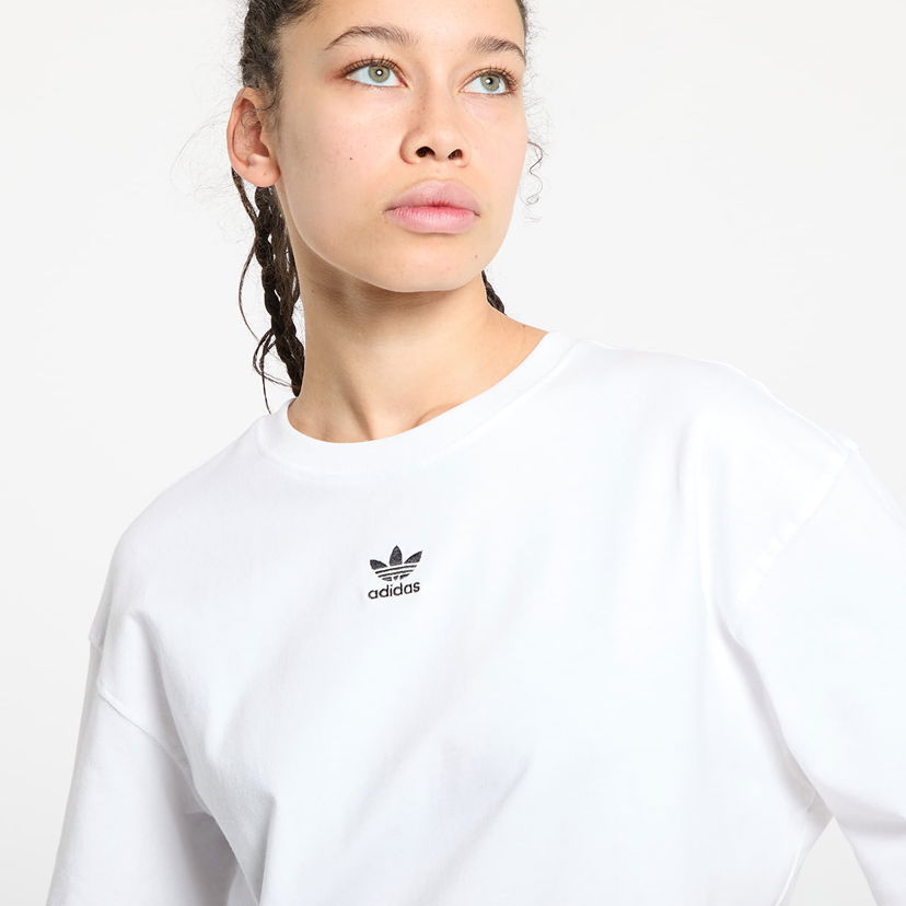 T-shirt adidas Originals Essentials Boyfriend Tee Hvid | JC8967