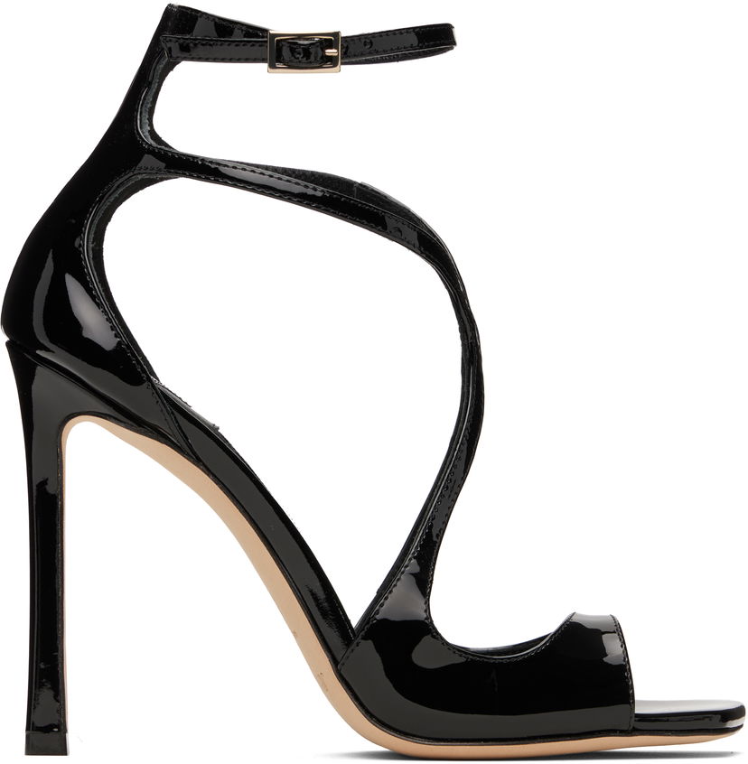 Tilbehør Jimmy Choo Jimmy Choo Azia 110 Heeled Sandals Sort | AZIA 110