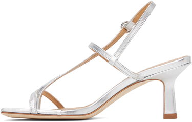 Tilbehør Aeyde Aeyde Elise Heeled Sandals Metalisk | A11-HS-ASTS65CI-0121-920-007, 2